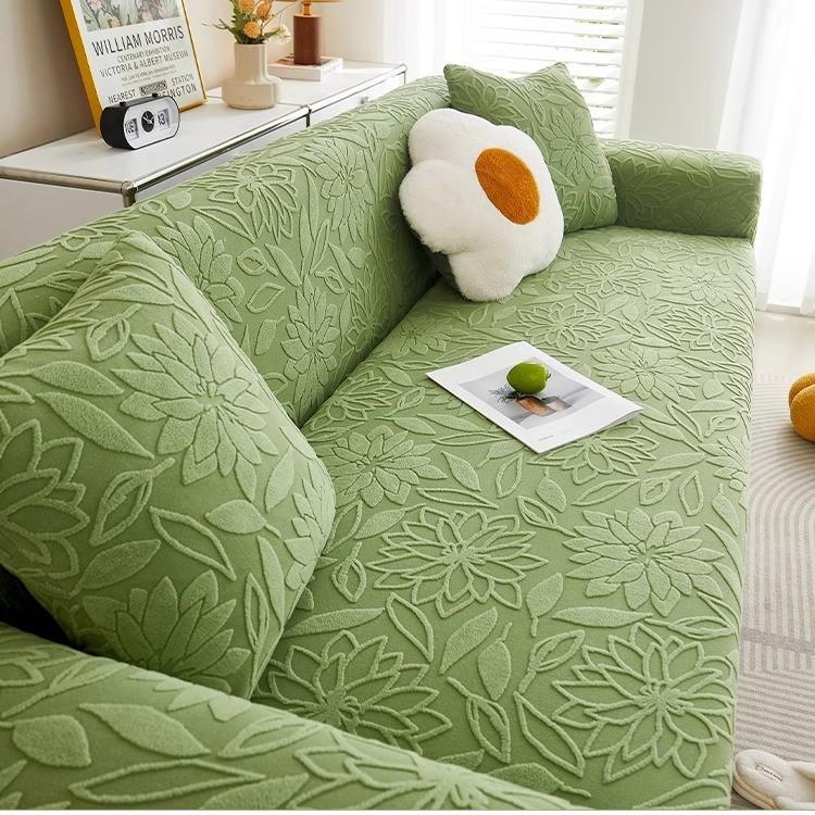 Nuovo copridivano elasticizzato in velluto jacquard, universale, per tutte le stagioni, antigraffio e antipolvere, ideale per gatti.