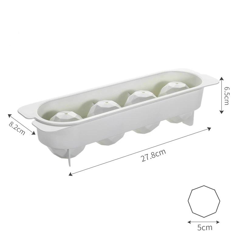 Japonská forma na ledové kostky Výrobník ledových koulí na whisky Nový bezpečný plast 5cm Ledová koule DIY Domácí bar Párty Koktejlové použití Doporučujeme