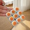 Relaxing Caramel Bread Design Fidget Keychain Diy Keyboard Keycap Finger Keyboard Cap Relief Stress Pass The Time Clicker Adult