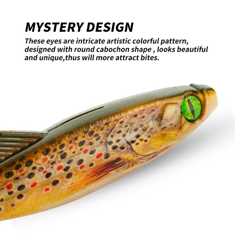Fishing Lures Soft Casting Fishing Lures Simulation Swimbaits, 19cm/63g Soft Baits Swimming Lures Slow Sinking Lures