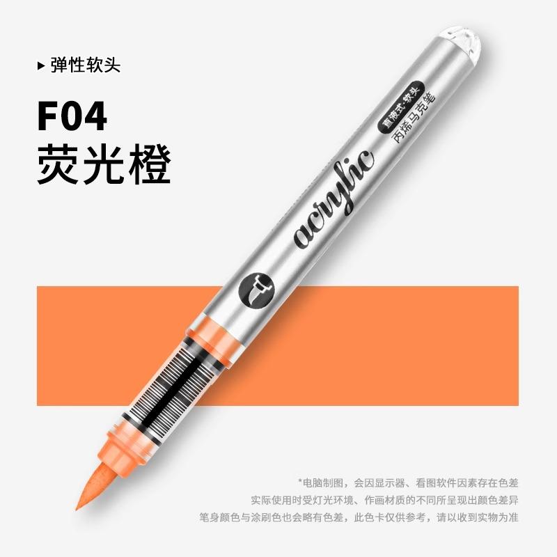 GRASP 120/1 Colors Acrylic Paint Pens Markers Brush Tip Paint Markers for Rock Painting Wood Stone,Christmas DIY Art Supplies