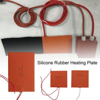Silicone Rubber Heating Pad Corrosion Resistant Electric Heat Wrap Hot Heating Mat Constant Temperature