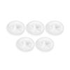 45sets(180pcs) Sewing Accessories Stud Scrapbooking Snap Buttons transparent Press Button Fasteners