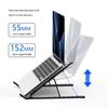 N6 Aluminum Alloy Laptop Stand - Folding, Multi-Angle, Heat Dissipation