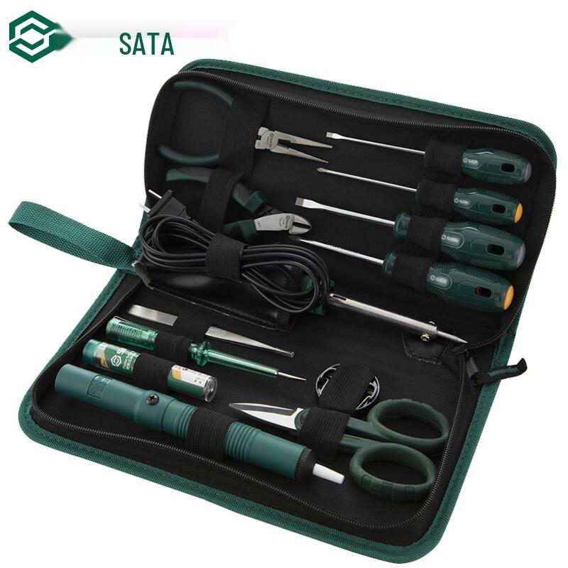 SATA 13-Piece Electronics Repair Tool Kit