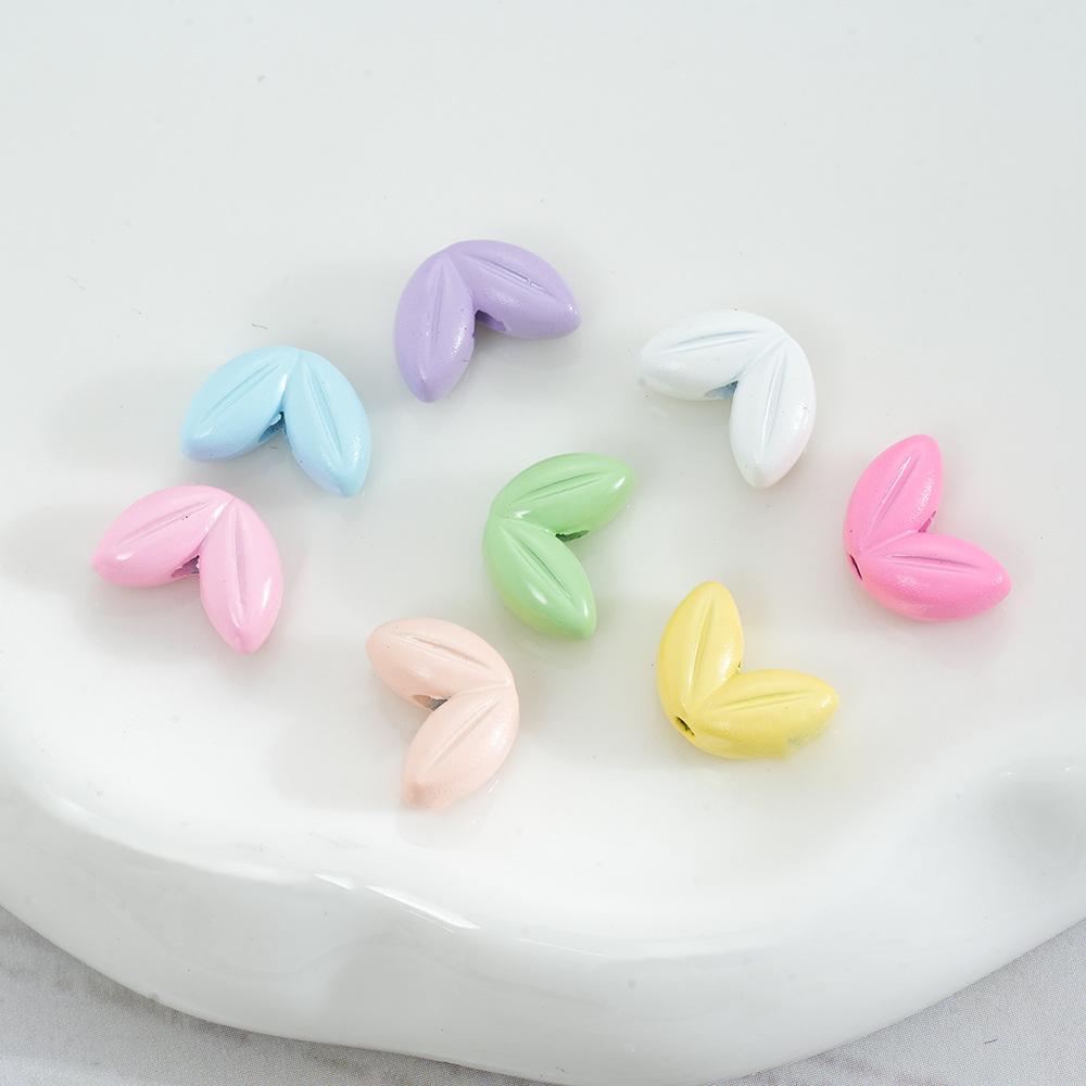 Alloy Color Bud Diy Accessories Handmade Jewelry Tulip Flower Bead Separator Beaded Necklace Mobile Phone Chain Material