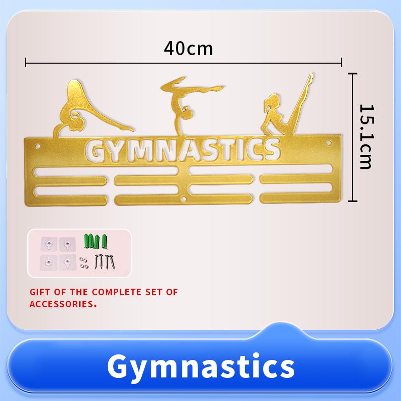 Factory Direct Custom Large Wall Hanger Metal Medal Display Rack for Bulk Medals & Awards Storage