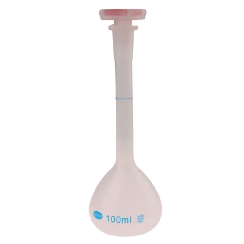 25/50/100/250/500/1000 ml målekolbe med propp lang hals målekolbe gradert flaske for test laboratorieforsyninger