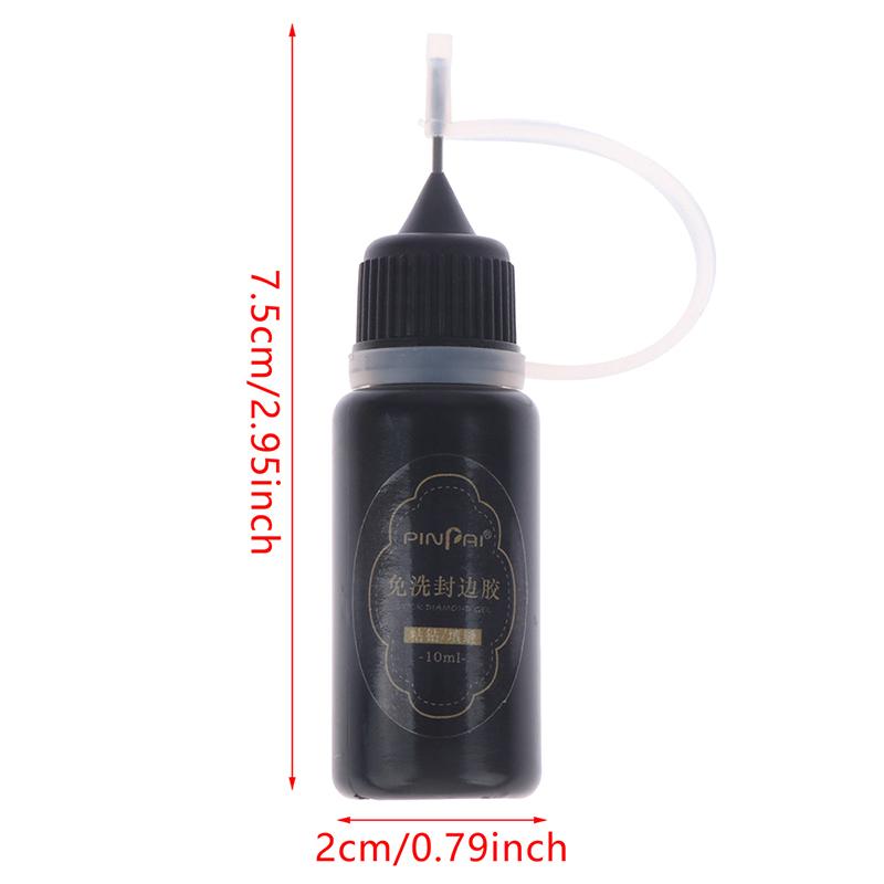 10Ml Nail  Adhesive Glue For Stick The Drill Transparent Nail Glue