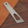 Stainless Steel Leathercraft Gumming Glue Tool DIY Handmade Sewing Leather Craft Gluing Carving Stitching Tools