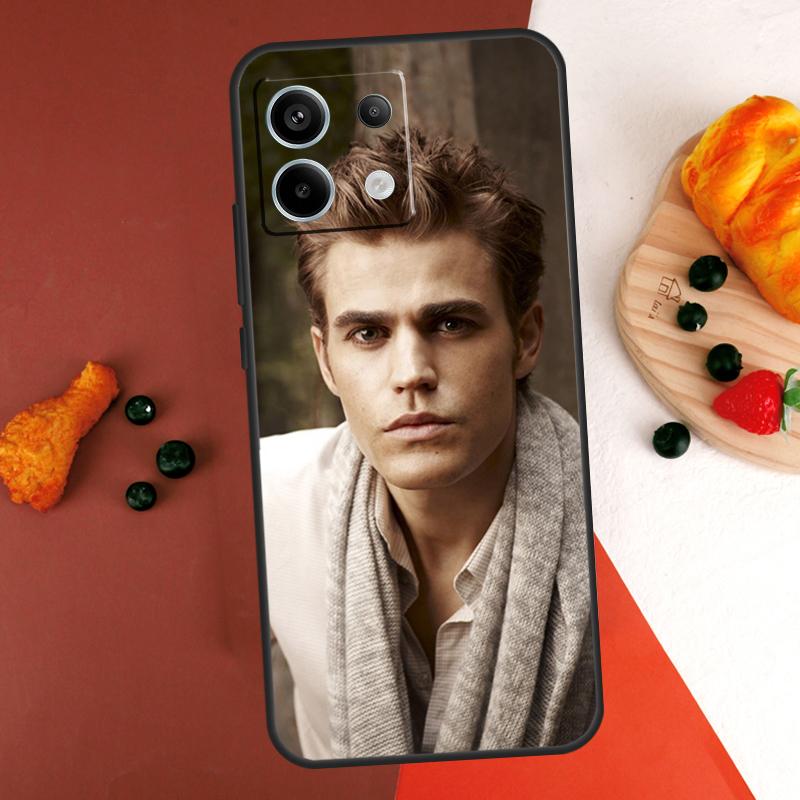Stefan Salvatore Case For Xiaomi Redmi Note 14 13 Pro 9 10 11 12 Pro 10S 11S 12S Redmi 13C 10C 12C 14C Coque