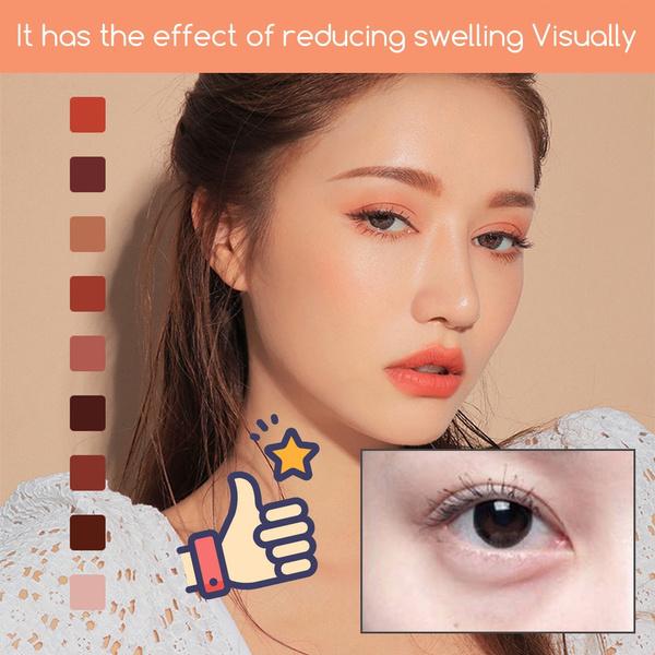 Nine-color Keyboard Fingertip Eyeshadow Palette Pearly Matte Super Fire 9-color Eyeshadow Cheap Wholesale Beginner Fashion