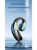 F80 Bluetooth Earphones: Over-Ear, Air Conduction, Single-Ear with Digital Display