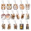 Cute Hamster Acrylic Keychain - Phone, Bag, & Accessory Charm