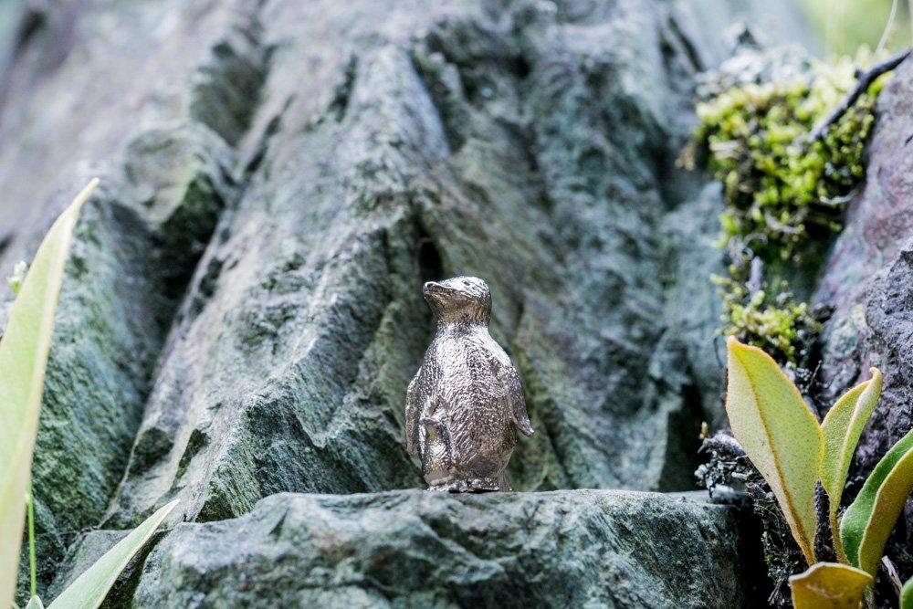 Pinguin (Elternteil und Kind) Hergestellt in England Tierkunst-Figuren-Sammlung