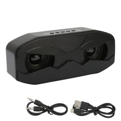 Bluetooth Speaker FM Radio HiFi Subwoofer Wireless Speaker with LED Display Colorful Breathing