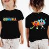 The Amazing World Of Gumball T-shirt For Boys Girls 2026 New Kids Cartoon Tops Tees Boys Short-sleeved Tshirt Children Clothing