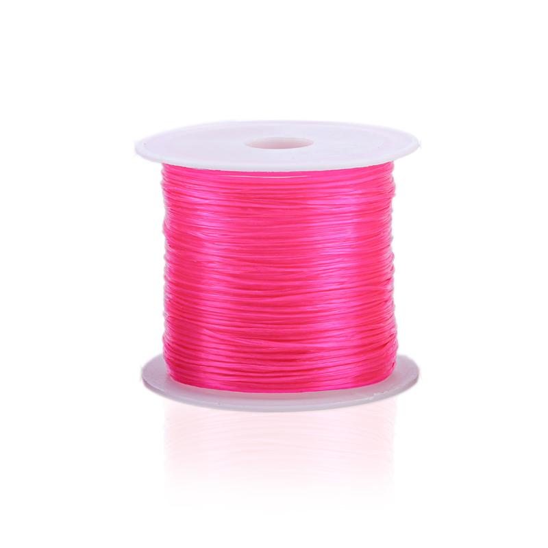 10-40M/Roll Strong Elastic Crystal Beading Cord 1mm for Bracelets Stretch Thread String Necklace DIY Jewelry Making Cords Line