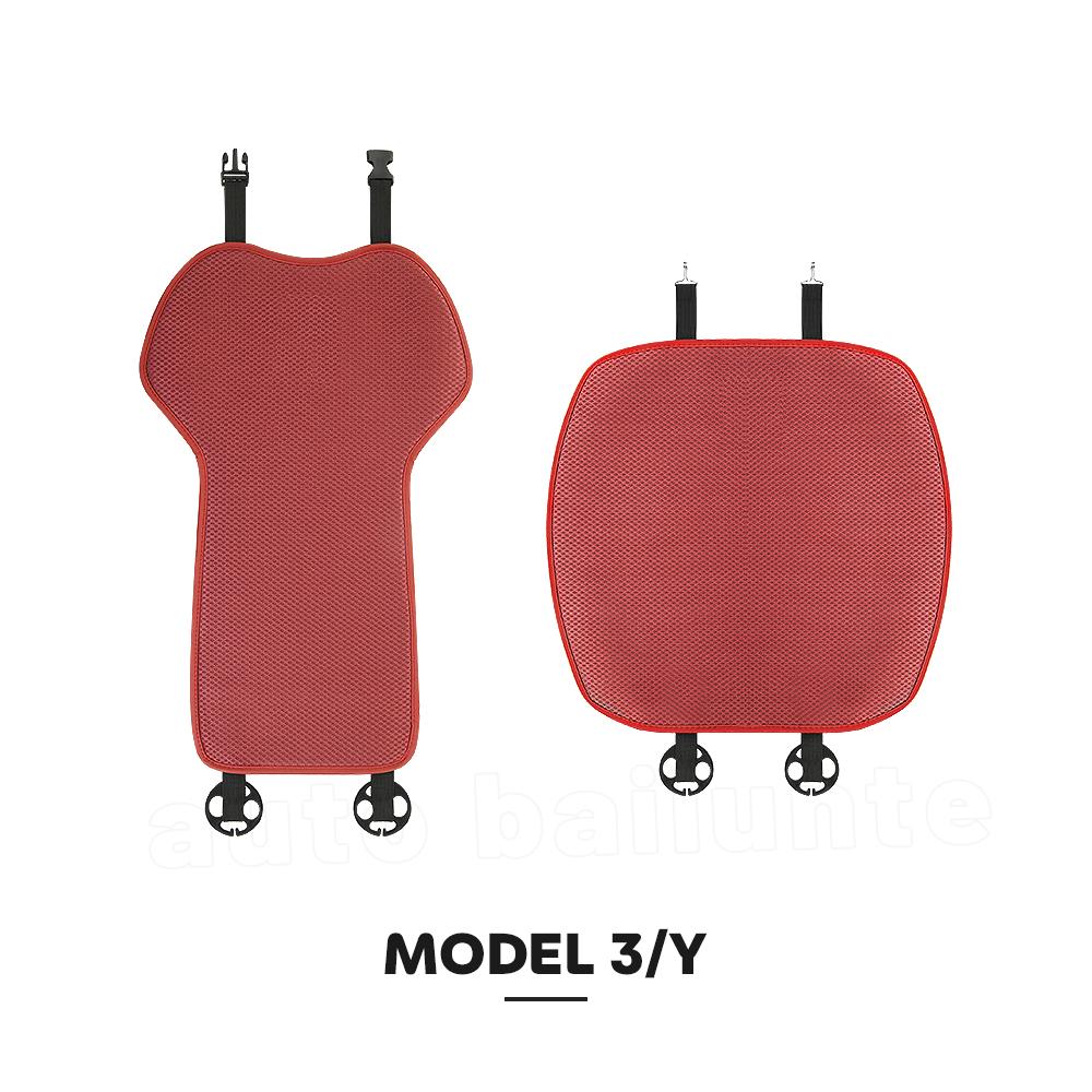 For Tesla Model 3 Y 2023 2022  Car Seat Cushion Seat Cover Ice Silk Ventilated Seat Cushion Accessories Interiors