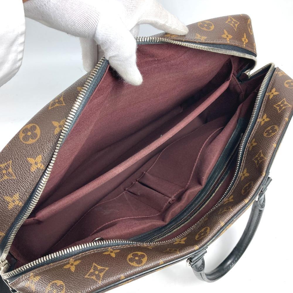 Louis Vuitton M40224 MonogramMacassar Porto Document Voyage GM PDV 2WAY Hand Bag