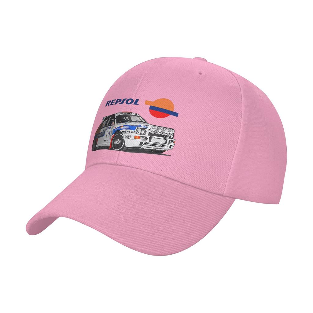 Fashion Lancia Repsol Rally Wrc Carlos Sainz White Curved Brim Baseball Cap Snapback Cap