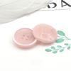 10pcs/bag Beautiful 4-hole Buttons 15/20mm Round Concave Resin Buttons Skirt Blouse Sewing Accessories