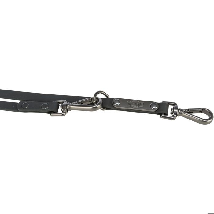 Laisse pour chien - TRIXIE - CityStyle - Réglable - Imperméable - Noir