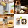 Modern Minimalist Multifunction Vegetable Grater With Six Sides For Kitchen Prep