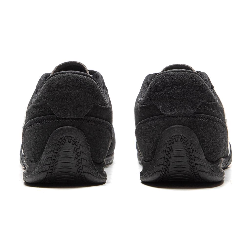Li Ning Film TURBO Slip Resistant, Abrasion Resistant, Lightweight Low top Casual Shoes Men's Black AGLV127-2