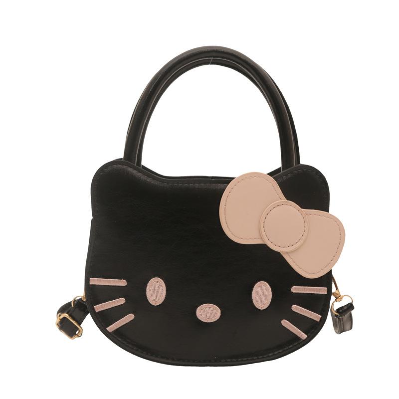 

New women s bag cute cat cartoon bag fashion shoulder bag casual simple versatile messenger bag