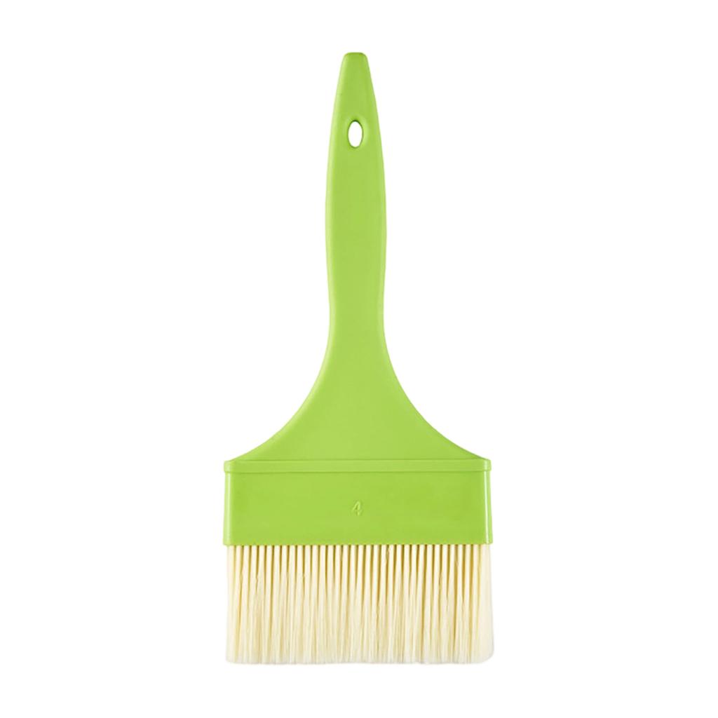 Long Handle Wool Paintbrush for -Based Paints, Non-Shedding