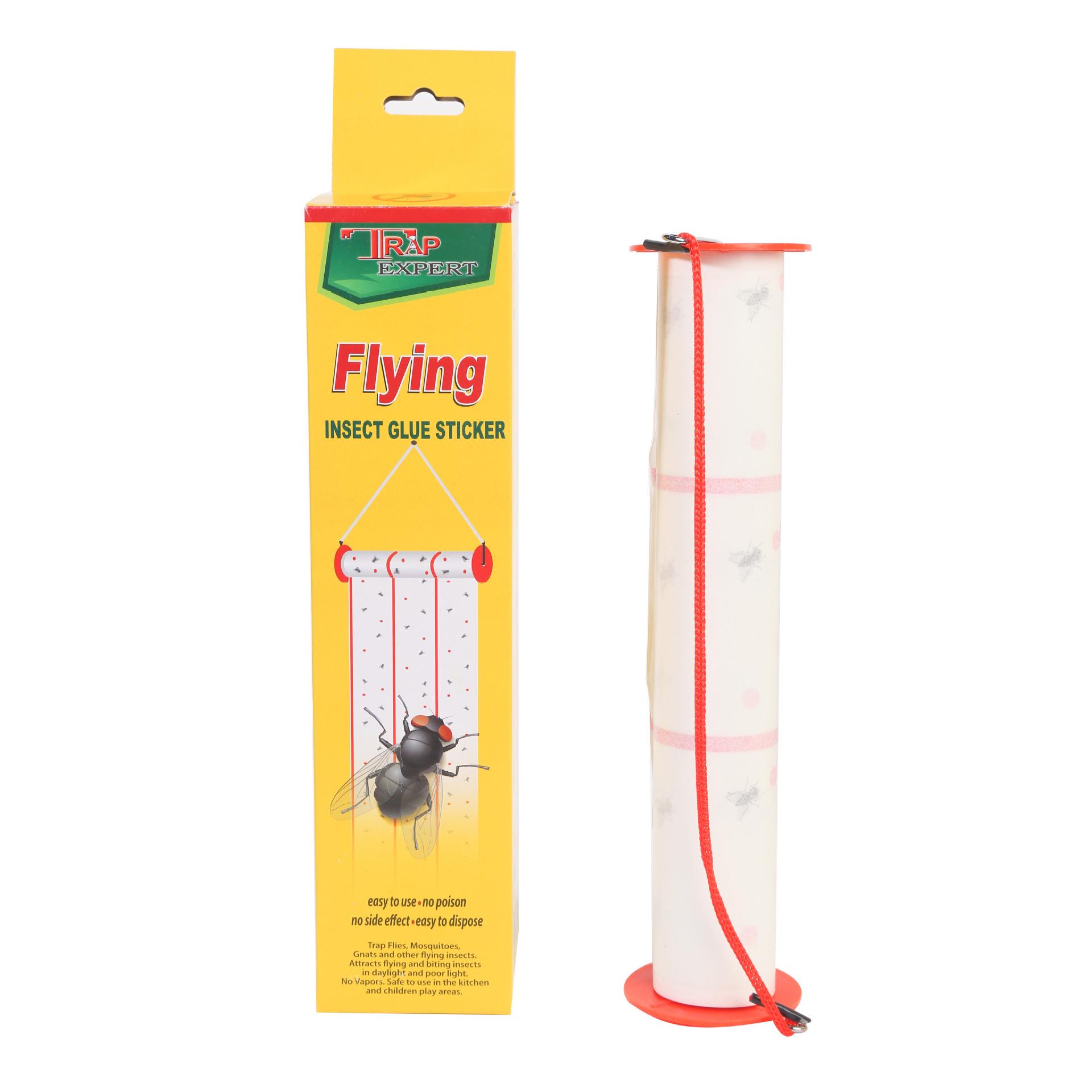 

UV-Resistant Sticky Fly Paper Roller - Strong Glue Insect Killer for Household Use