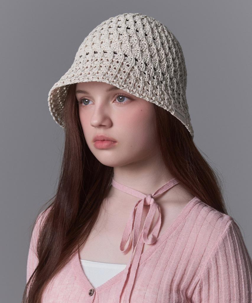 Hwaiteusaenjeu Summer Knit Hat Durres (3 Colors)