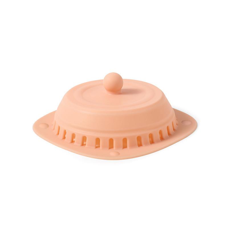 Bathroom Drain Hair Catcher Bath Stopper Plug Sink Strainer Filter Shower Smell Proof Shower Floor Siphon Drain Cover Kitchen