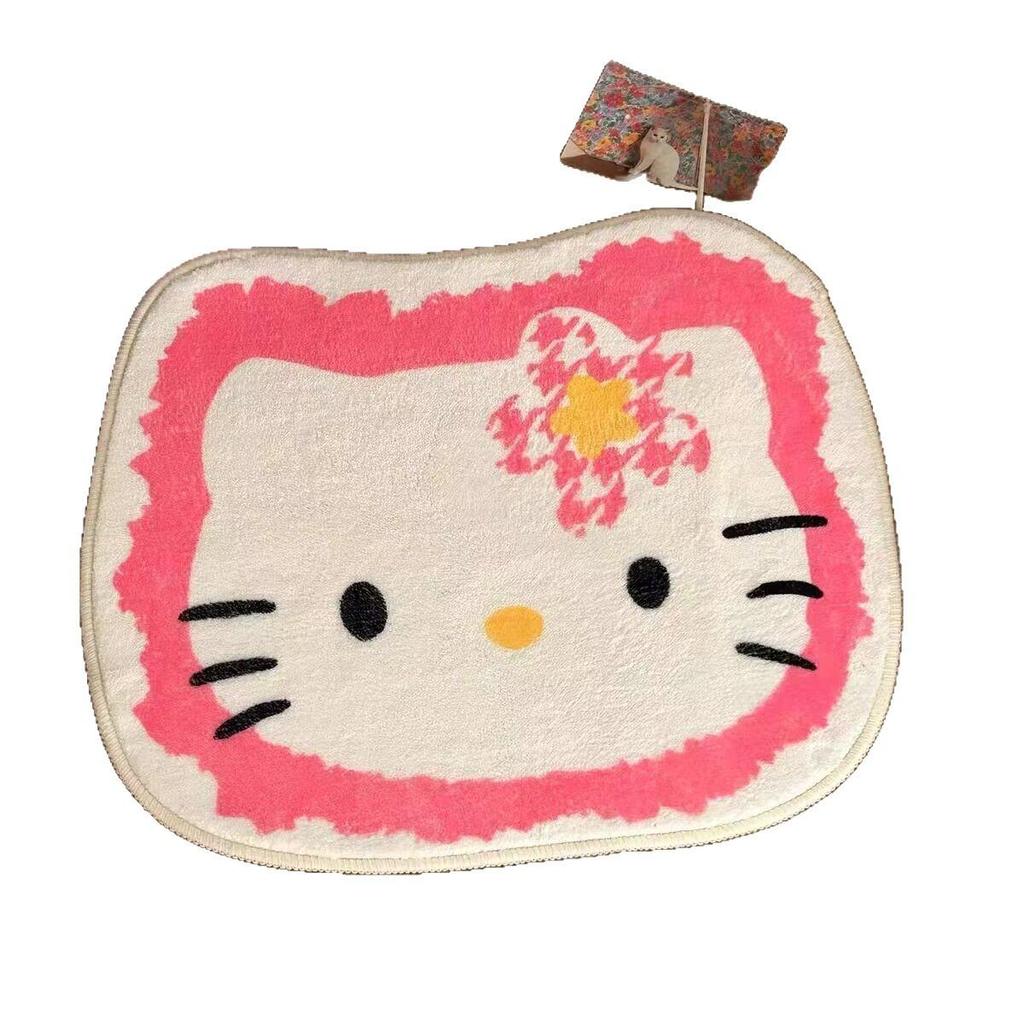 Cartoon Cute Bedroom Bedside Blanket Dresser Makeup Bathroom Bathroom Absorbent Non-slip Foot Pad