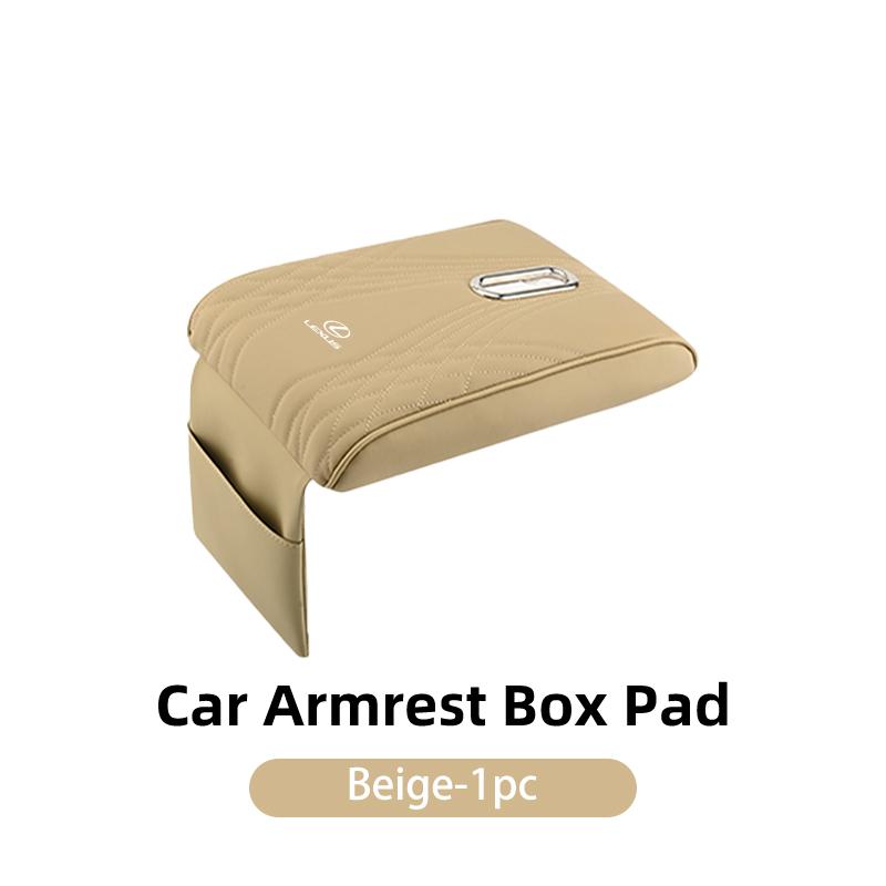 JEQS5 Car Seat Armrest Box Pad Console Storage Protector Cover Accessories For Lexus UX250h RX450h CT200h RX400h NX300h RX350 RX300 GX