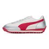 Puma Easy Rider Leichte Bequeme Rutschfeste Low-Top Freizeitlaufschuhe Unisex Sneaker Silber Weiß Rot 400829-01