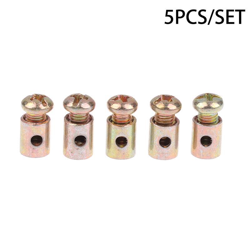 5Pcs/Set Solderless Cable Nipples 3Mm Throttle Choke Choke End Kits Corrosion Proof Car Motorcycle Scooter Accessories