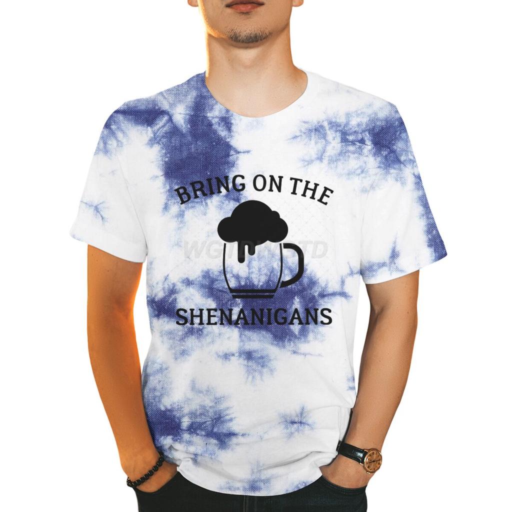 Irish Drinking Team Tshirt for Unisex St Patricks Day Beer Tee Round Neck Short Sleeve Tee Unisexs St Patricks Day Shirt