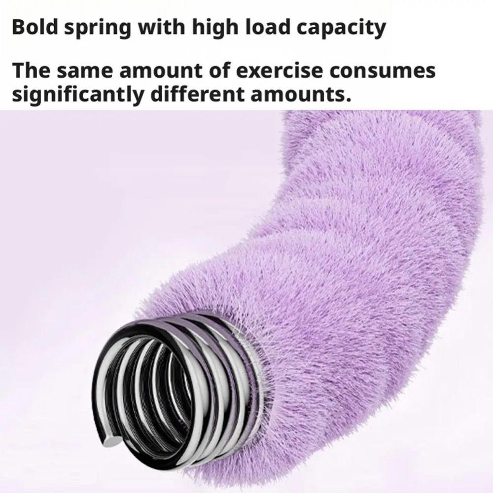 Weighted Design Soft Fitness Hoop Soft Velvet Fitness Waist Trainer Waist Toning Ring  Yoga