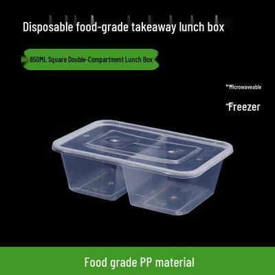 Disposable Rectangular Meal Box
