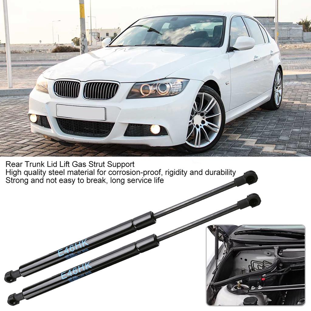 Pair Rear Trunk Lid Lift Gas Strut Support Fit for 3 Series E46 323 325 328 330 M3 51248254281