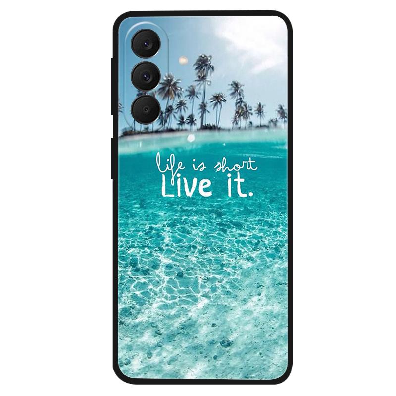 For Samsung Galaxy A57 A37 5G Case Bumper Starry Sky Soft Silicone TPU Back Cover for Samsung A37 A57 Phone Case Cute Cat Cover