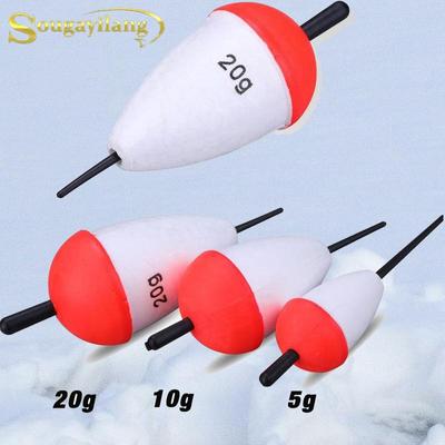 SOUGAYILANG Fishing Float Green or Red EVA Fishing Float Fishing Tackle Tools Fishing Gear