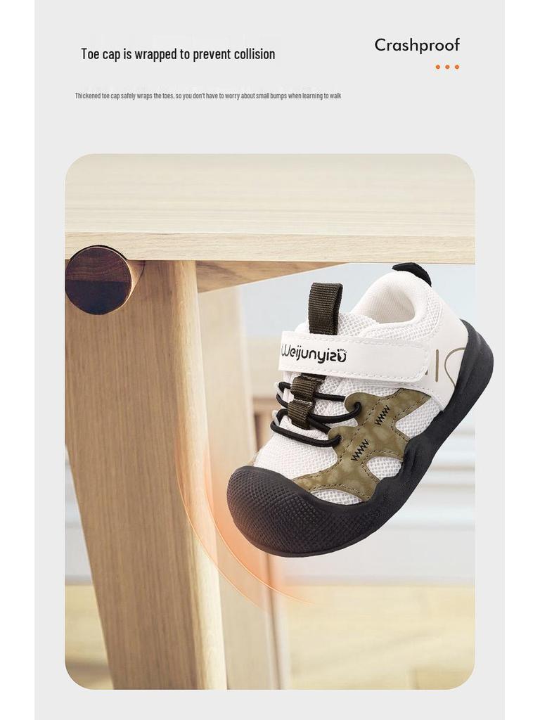 2025 Neue Kleinkind-Schuhe mit weicher Sohle für Jungen & Mädchen – Frühjahrskollektion