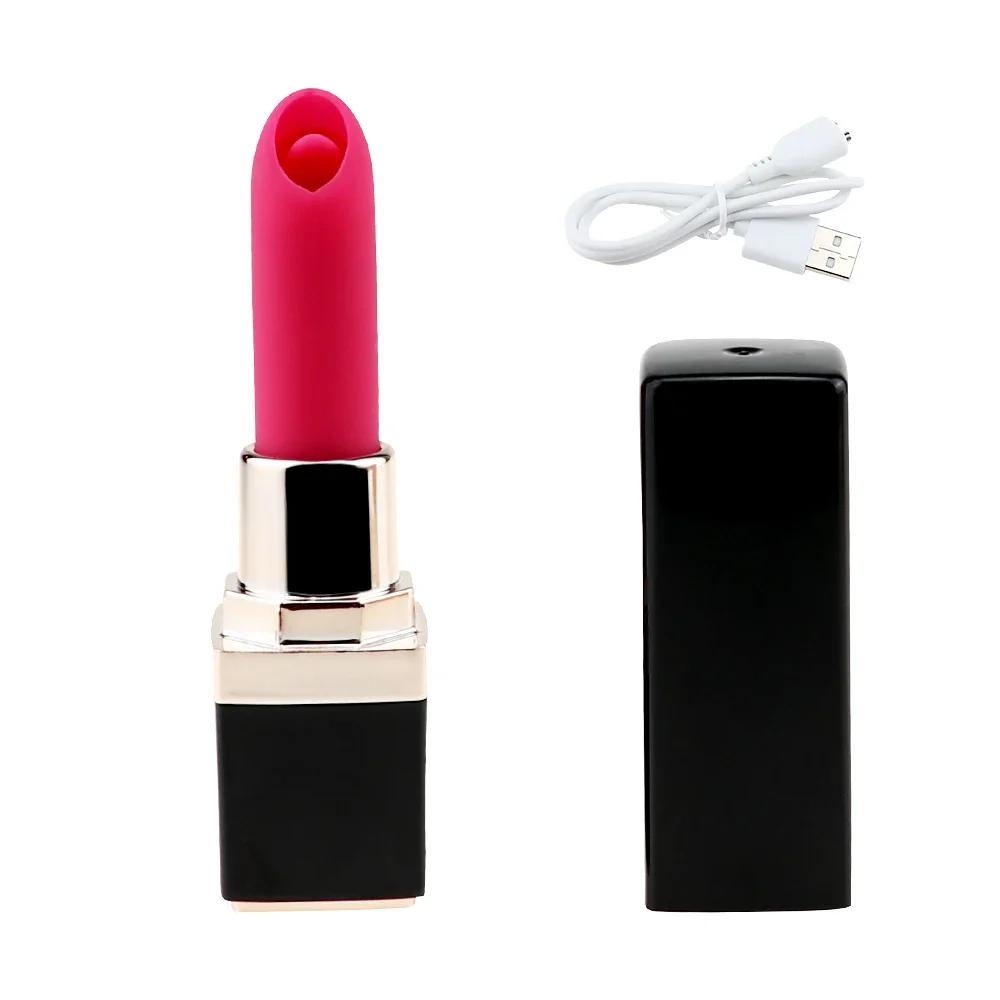 10 Speeds Mini Lipstick Vibrator Portable Bullet G-spot  Massage Clitoris Stimulator Erotic Product Sex Toys for Women