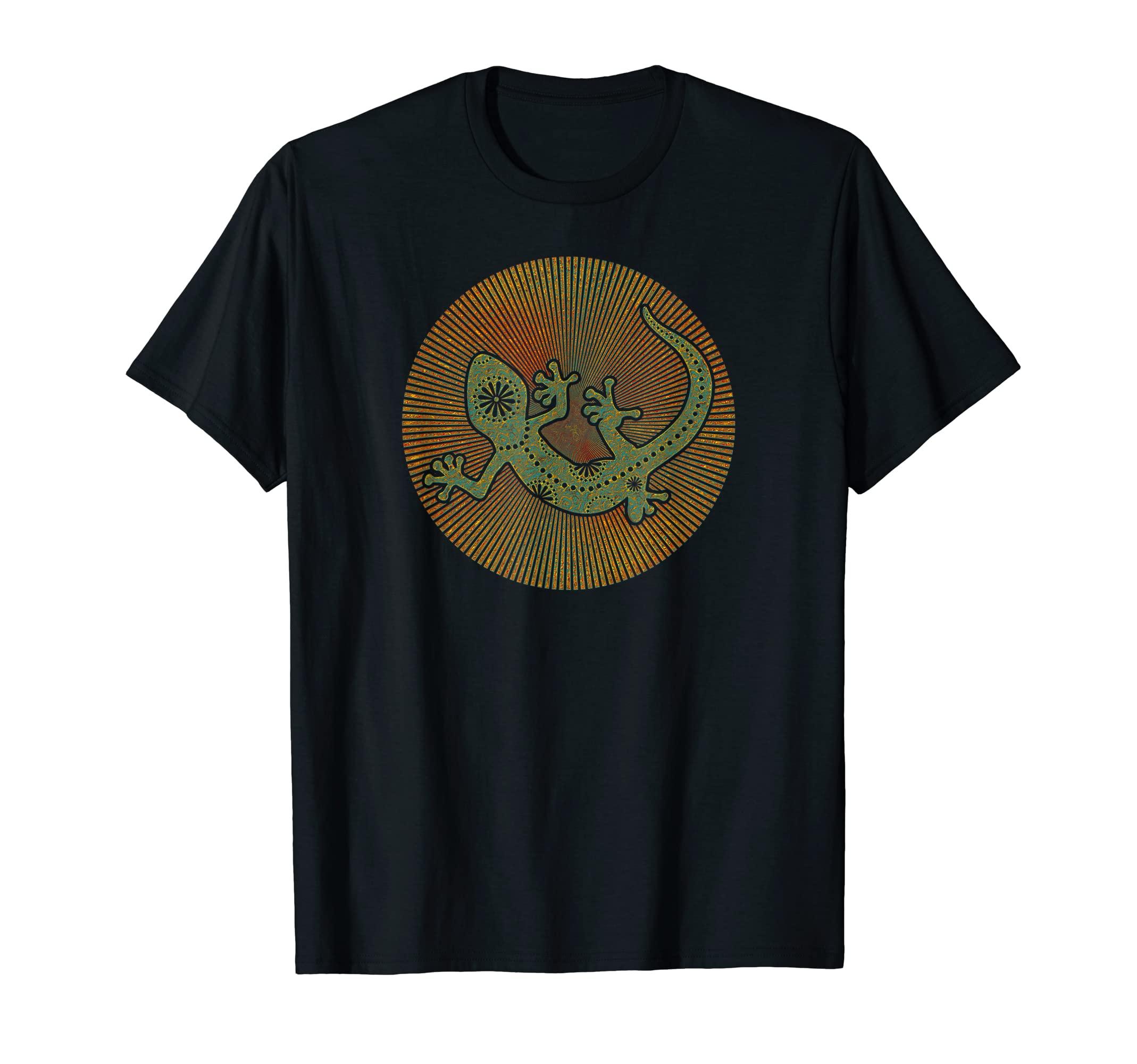 

Футболка Gecko Reptile Animal Sunbeam 3 Fan Fan Fan