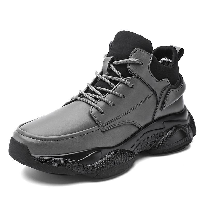 Fashion Autumn Lift Sneakers Men Elevator Shoes Height Increasing Shoes for Man Insoles 8CM Hidden Heels Sports Inner Heightening Shoes