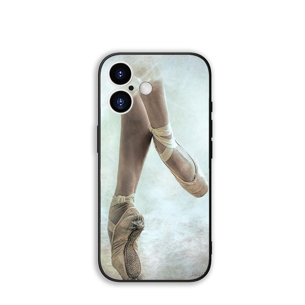for Apple iPhone 16 15 14 Plus 13 12 Mini 17 Pro Max + 16E Air 16+ ProMax Phone Cover Case Ballerina Ballet Dancing Dance Girl