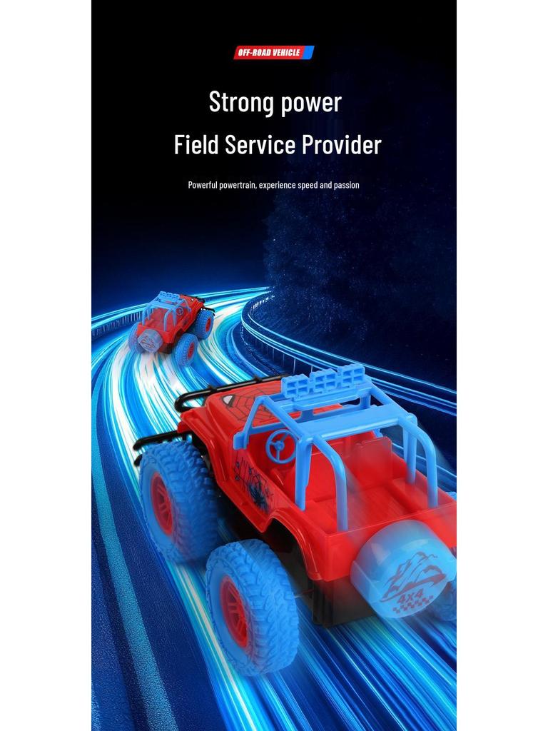 Spider Jeep Remote Control Off-Road Electric Toy Car for Kids